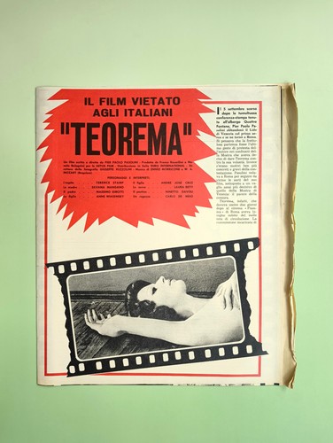 Film teorema pier - film, paolo