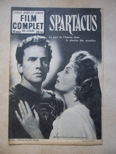 Film complet 436 - n°, spartacus