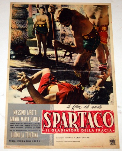 Fotobusta film spartaco - film,
